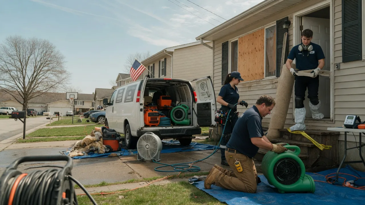 Water Damage Restoration in Lewistown, IL near me